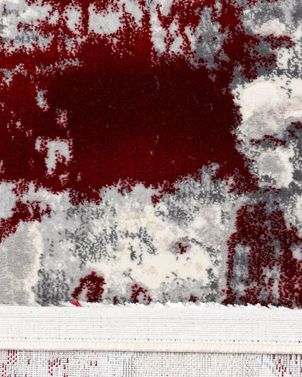 Covor living Rose 51272 Roșu/ Gri