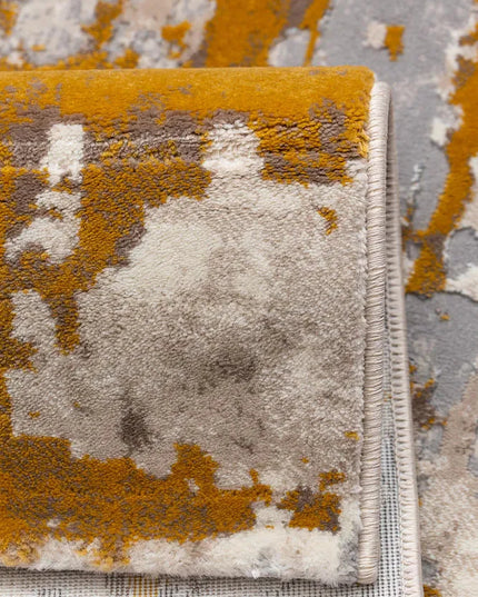 Covor living Rose 50122 E/Z Muștar (Gold)/Beige