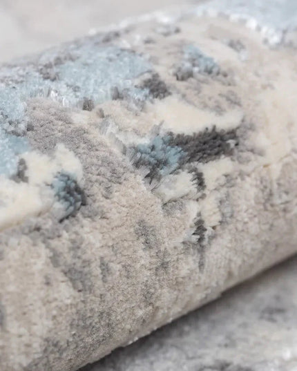 Covor living Rose 50122 E Turcoaz/Gri