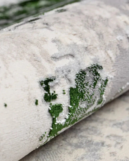 Covor living Rose 50122 E Verde Safir/Gri