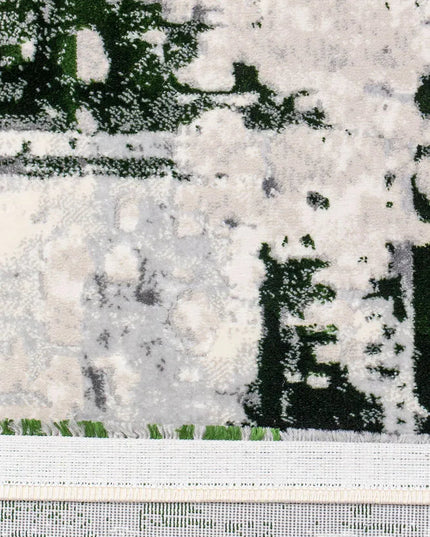 Covor living Rose 50122 E Verde Safir/Gri