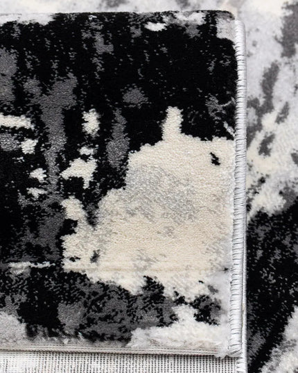 Covor living Rose 50122 Gri/ Negru