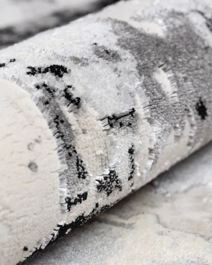 Covor living Rose 50122 Gri/ Negru