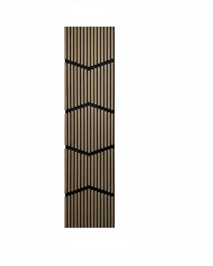Panou riflaj decorativ Vertical Wave S0DV-01 – nuc inchis