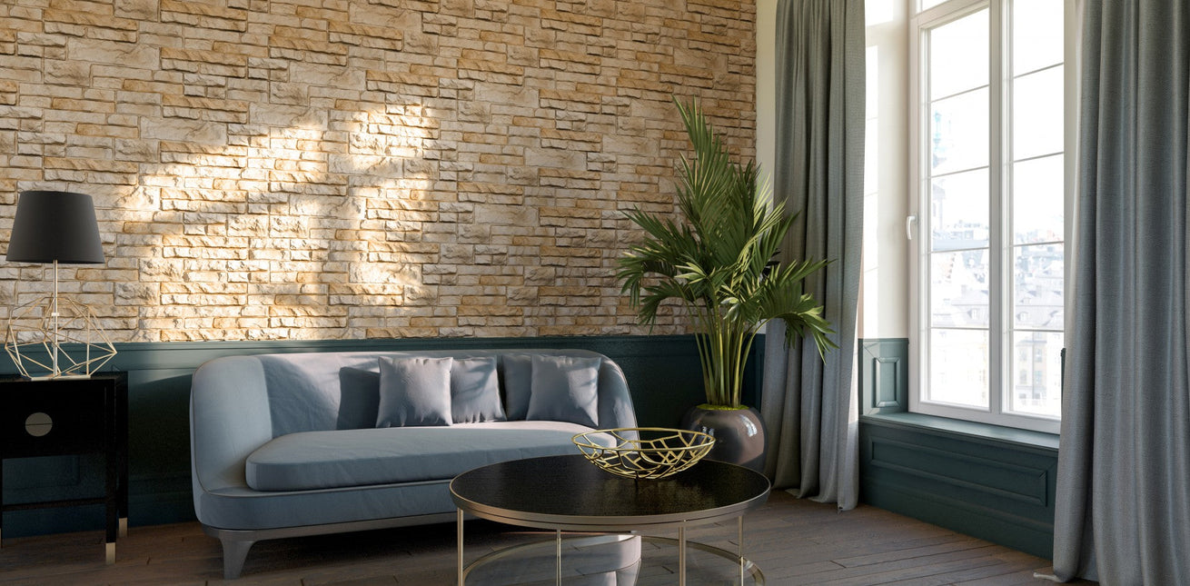 Piatra Decorativă Salvador 1 Gips (0.41mp), Stegu