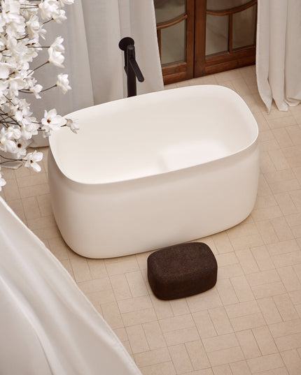 Cadă freestanding din compozit Duna Ofuro Alb