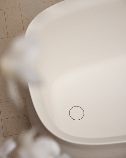 Cadă freestanding din compozit Duna Ofuro Alb