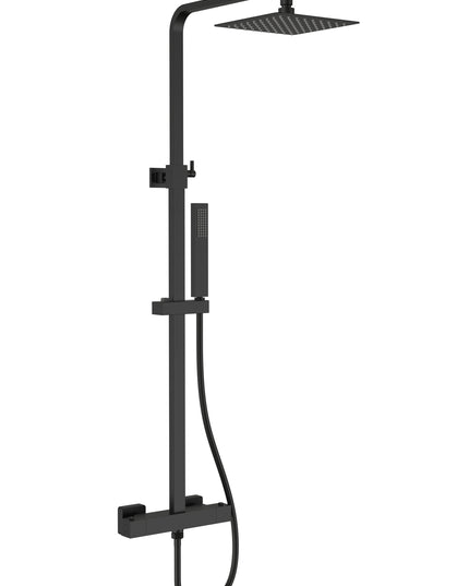Sistem de duș termostatic – Mason – Negru mat