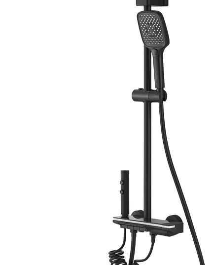 COLOANȘ DE DUȘ PREMIUM SMK-010B CU DUȘ PLOAIE XL și DESIGN MINIMALIST – ELEGANȚĂ ȘI CONFORT ÎN BAIA TA