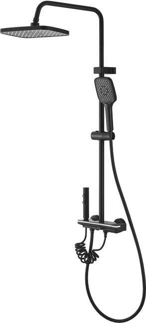 COLOANȘ DE DUȘ PREMIUM SMK-010B CU DUȘ PLOAIE XL și DESIGN MINIMALIST – ELEGANȚĂ ȘI CONFORT ÎN BAIA TA