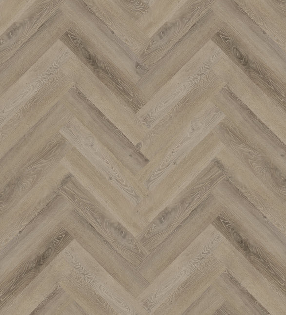 Parchet SPC Herringbone Steel Grey 520 – 625x127x6,5 mm