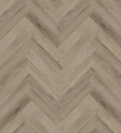 Parchet SPC Herringbone Steel Grey 520 – 625x127x6,5 mm