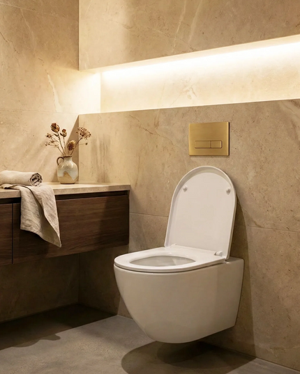 Vas WC Suspendat Luxury Rimless - Alb Mat