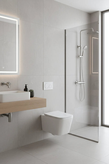 Vas WC Suspendat Rimless - Elegant White