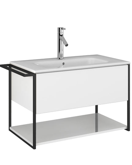 Mobilier de baie suspendat Lov, White