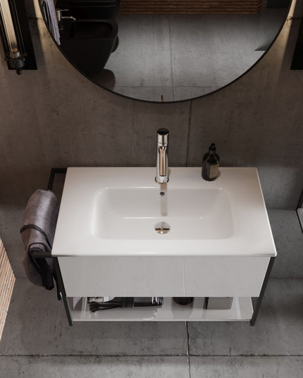 Mobilier de baie suspendat Lov, White