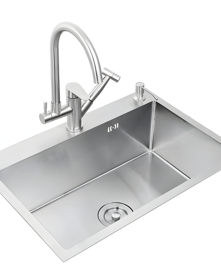 Chiuvetă multifuncțională HM-Tap Hole Satin