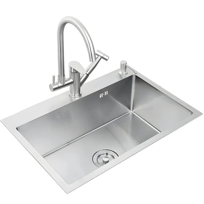 CHIUVETĂ MULTIFUNCȚIONALĂ CU ACCESORII INCLUSE, HM-TAP HOLE SATIN