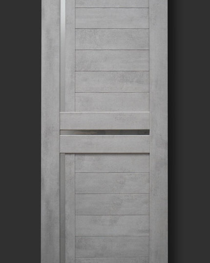 Ușă interior LEGO 01 Light Cement – complet echipată, cu toc reglabil