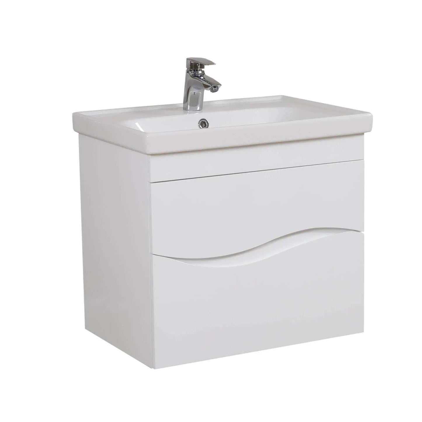 Mobilier de baie suspendat Alfa alb