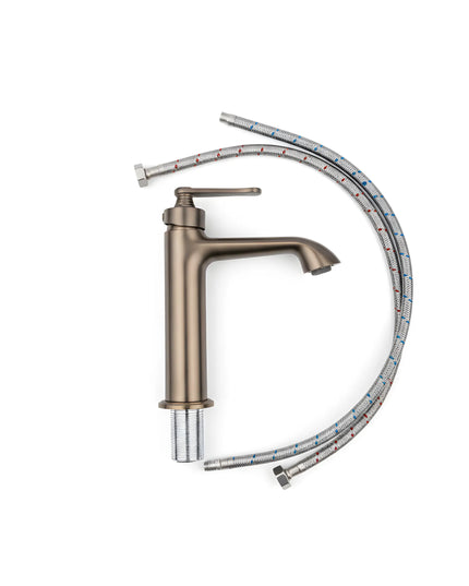 Baterie lavoar baie cu bază și mâner în trepte – B1006A 01