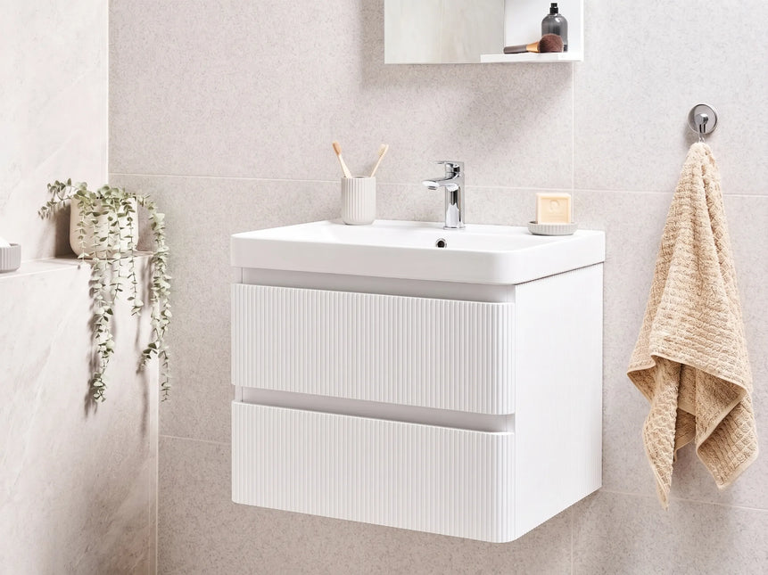 Mobilier de baie suspendat Accent Lux alb
