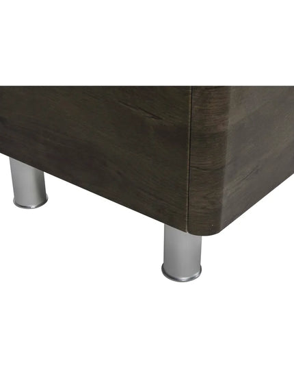 Mobilier de baie pe pardoseală Accent castan