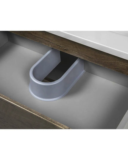 Mobilier de baie pe pardoseală Accent castan