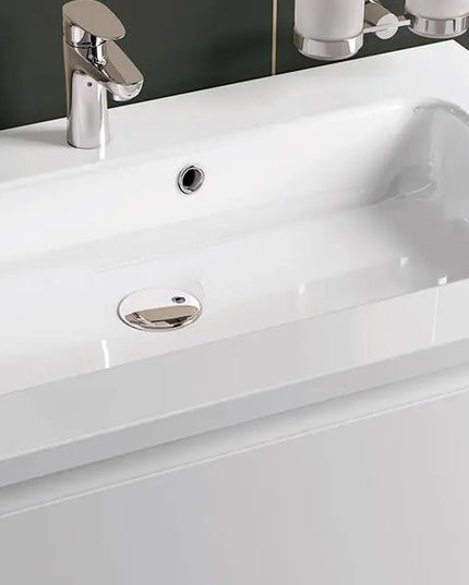 Mobilier de baie pe pardoseală Accent alb