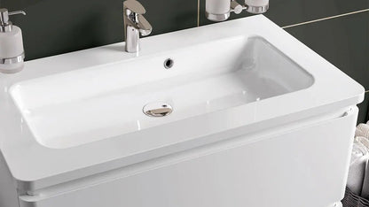 Mobilier de baie pe pardoseală Accent alb