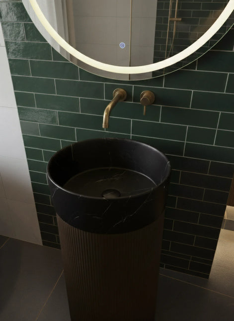 Lavoar Freestanding Premium din Lemn Masiv