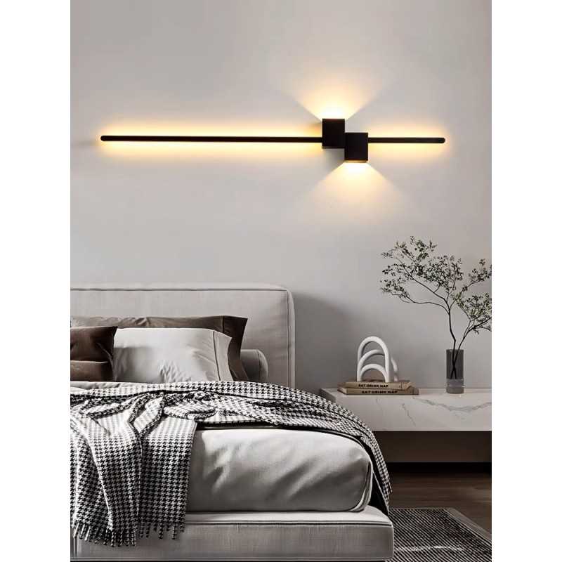 Aplica LED 80cm Bar Minimalist Negru  - 9110/800 BK