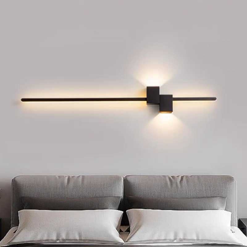 Aplica LED 80cm Bar Minimalist Negru  - 9110/800 BK