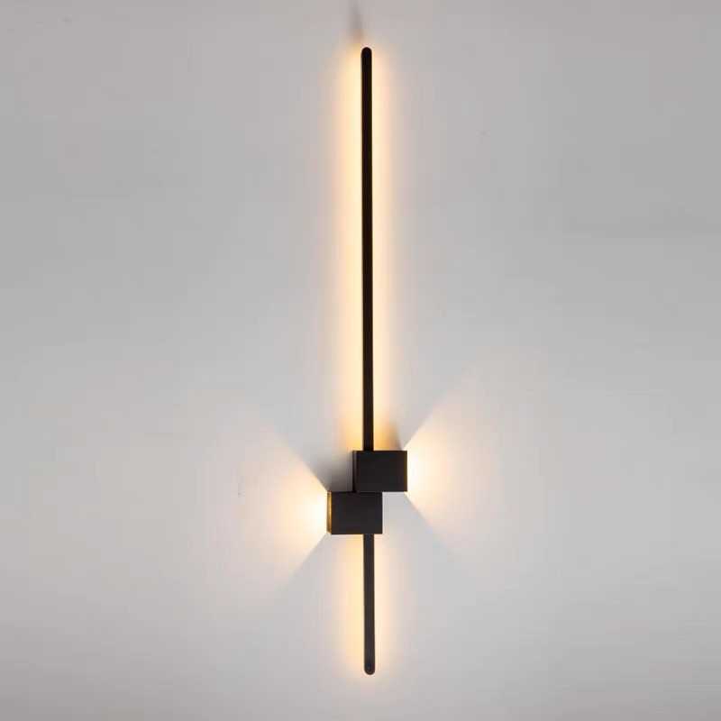 Aplica LED 80cm Bar Minimalist Negru  - 9110/800 BK