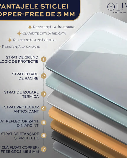 Oglindă baie LED 100x80 cm dreptunghiulară, dezaburire și touch control J-142