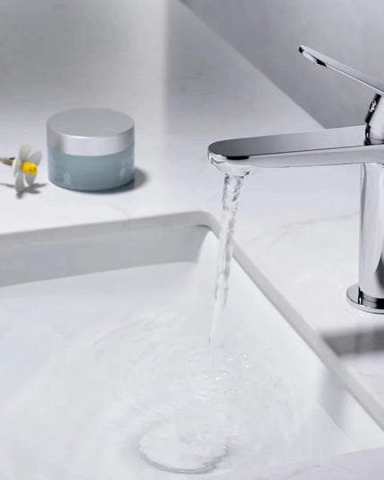 Baterie Lavoar Premium, Modern Edition SMK5010, Cromat