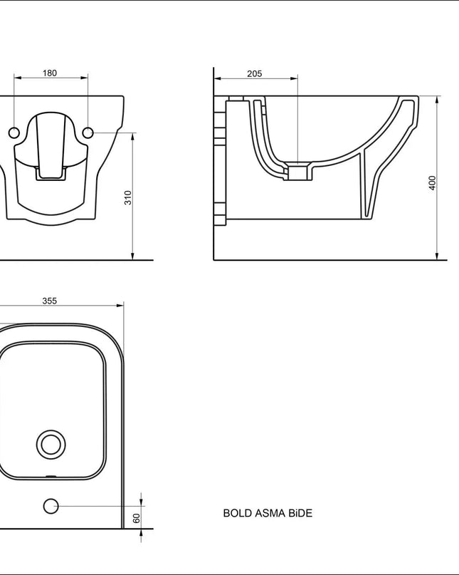 Bideu suspendat Bold
