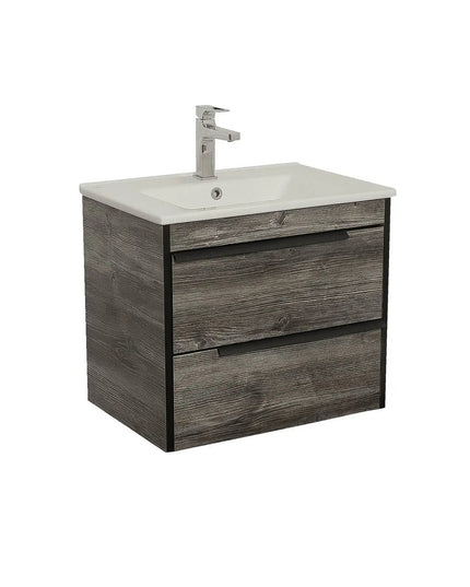 Mobilier baie suspendat  Neo Loft, Oak moras