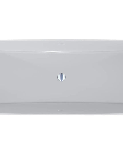 Cadă din compozit albă mată Bonita