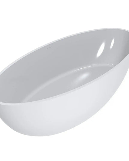 Cadă din compozit albă lucioasă Madonna