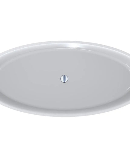 Cadă din compozit albă lucioasă Madonna