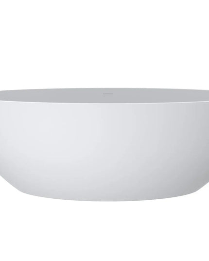 Cadă din compozit albă mată Madonna