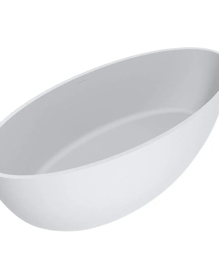 Cadă din compozit albă mată Madonna