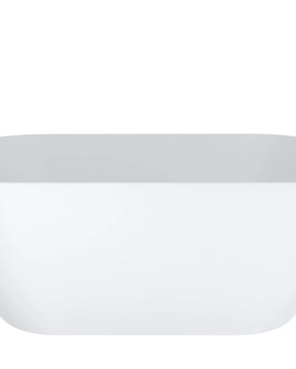 Cadă din compozit albă mată Greenland