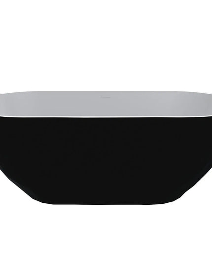 Cadă din compozit neagră mată Sapfire