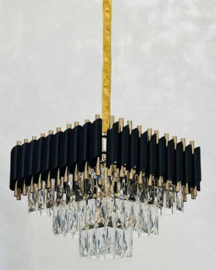 Candelabru Negru Modern 5xE14 – Eleganță și rafinament pentru orice interior - 8801/500