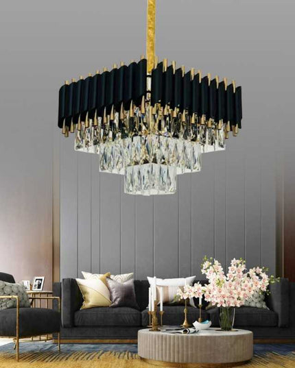 Candelabru Negru Modern 5xE14 – Eleganță și rafinament pentru orice interior - 8801/500