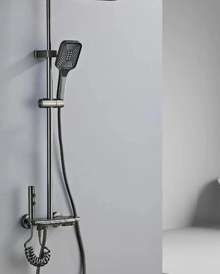 Coloana de Duș Smack 4 Funcții, Cromat Gri mat 1807 A