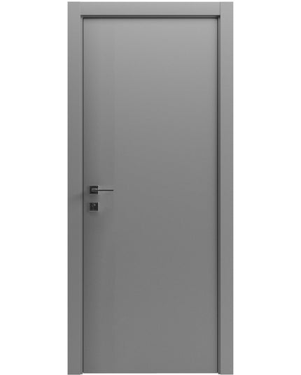 Ușă de interior Cortes Prima Gri cu balamale ascunse