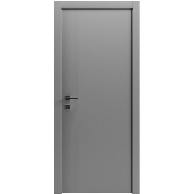 Ușă de interior Cortes Prima Gri cu balamale ascunse